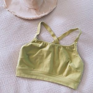 Pansy Sports Bra in Avocado sz XL